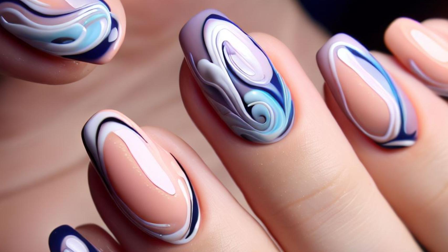 Uñas curvy.