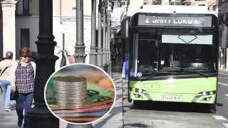 Vuelven las monedas a los buses de Valladolid: “Hay que pagar con dinero, como en las tiendas. Ni tarjetas ni leches”