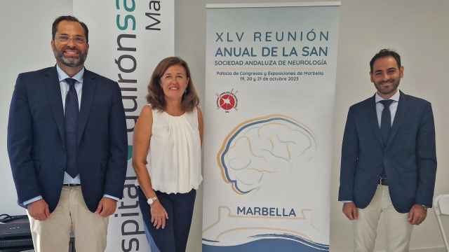 Presentación del congreso en el hospital QuirónSalud Marbella.