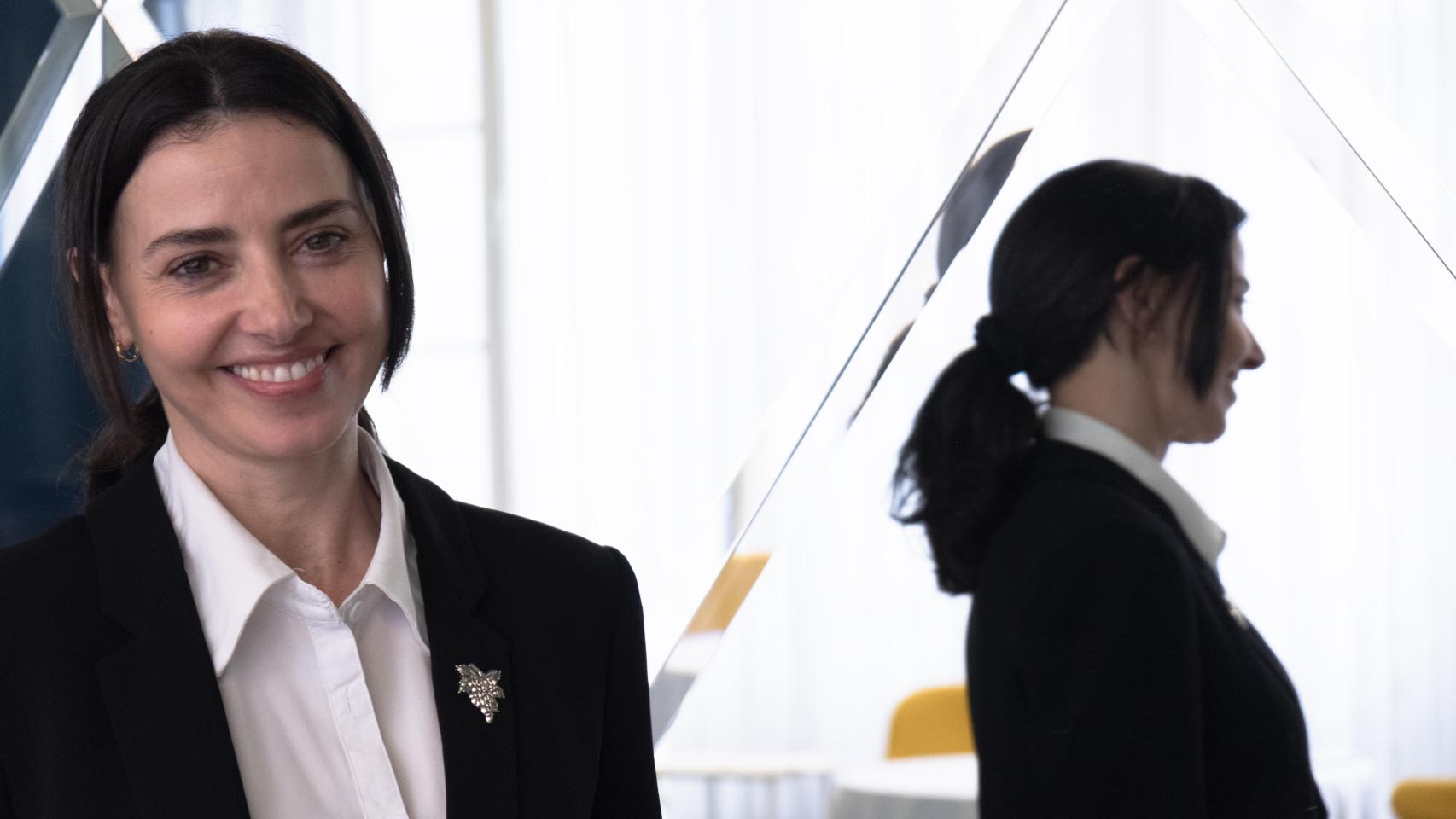 María José Huertas es sumiller en el restaurante Paco Roncero de Madrid.