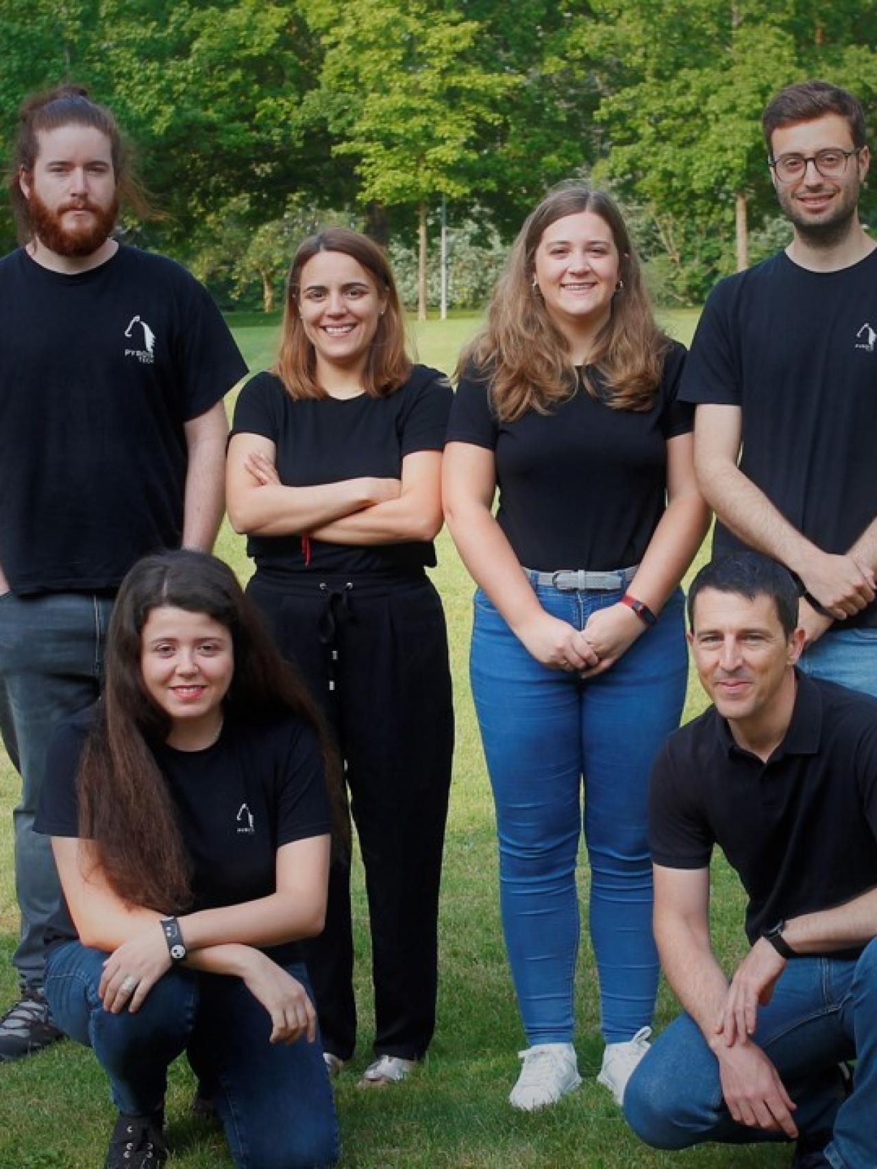 Equipo de la startup Pyroistech.