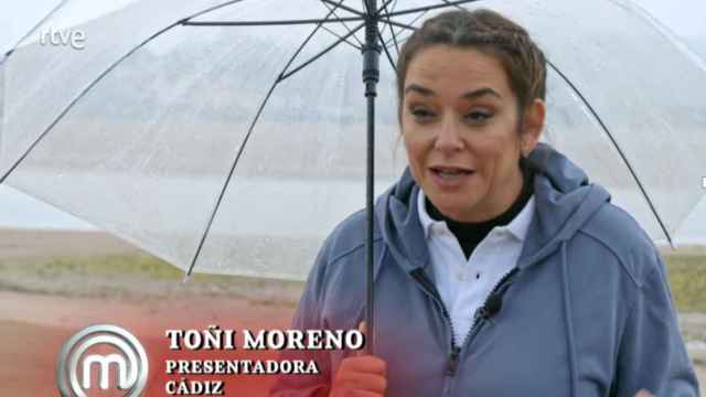 Toñi Moreno en ‘MasterChef Celebrity’.