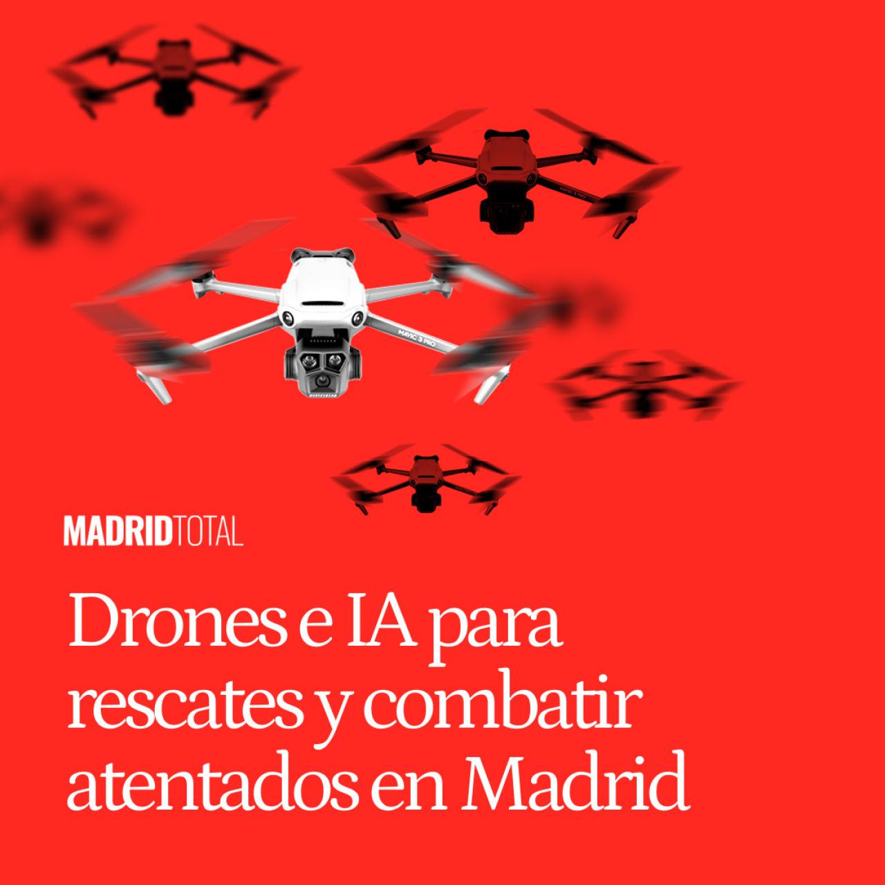 Drones, robots e IA para rescates y combatir atentados: el proyecto INTREPID llega a Madrid