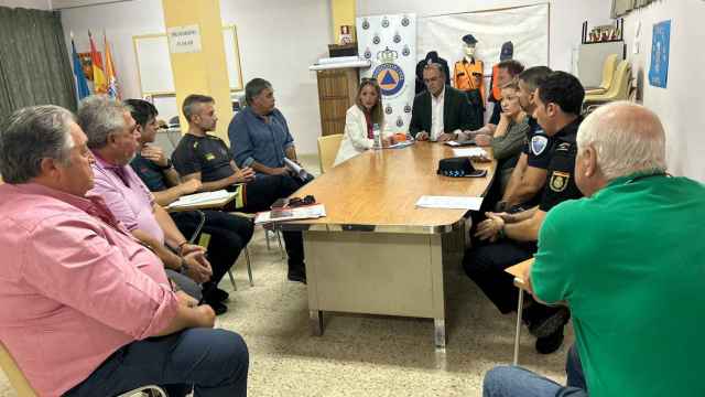 Reunión de la Junta Local de Seguridad en Talavera de la Reina.