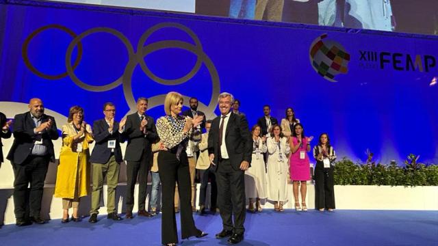 García-Pelayo asumiendo la presidencia de la FEMP