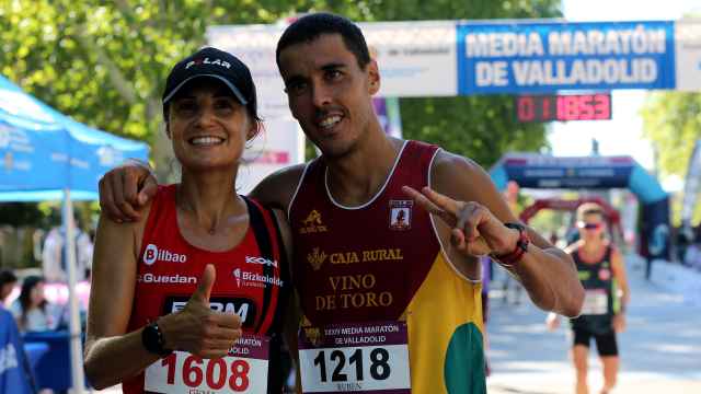 Ganadores de la media maratón ciudad de Valladolid