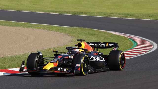 Max Verstappen, ganador del GP de Japón