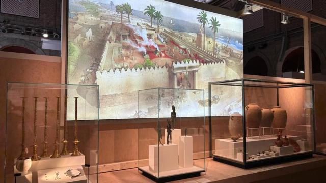 Vista de la exposición 'Los últimos días de Tarteso', en el Museo Arqueológico y Paleontológico de Alcalá de Henares