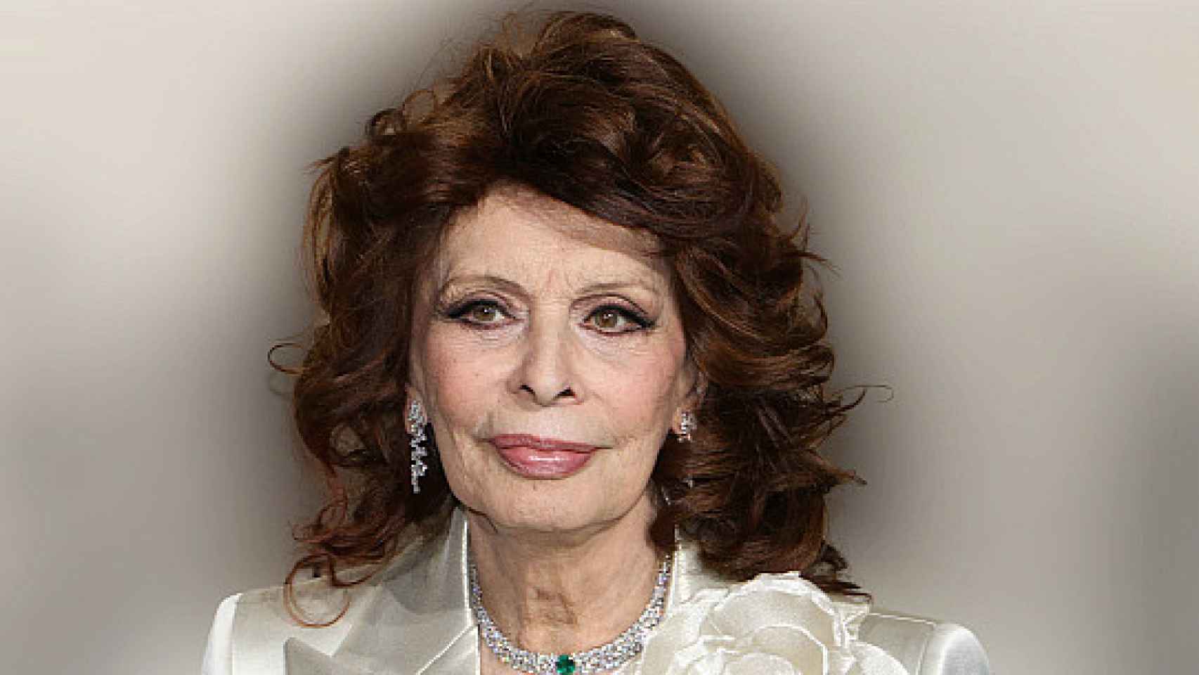 Sophia Loren, en una de sus últimas apariciones públicas. Febrero de 2023.