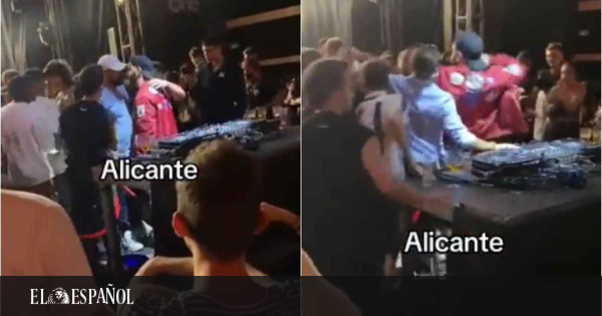 El vídeo de la brutal pelea entre un famoso trapero y un DJ en una discoteca de Alicante:  Me has tocado 