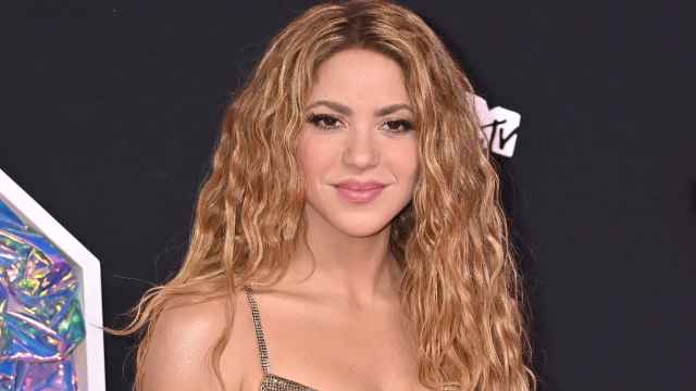 Shakira en la alfombra roja de los VMA, celebrados el 13 de septiembre en Nueva Jersey.