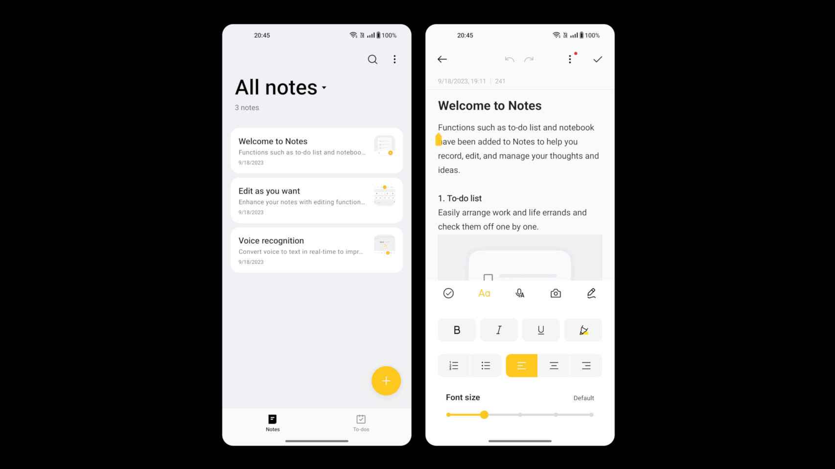 La nueva app de Notas de OnePlus ofrecerá más personalización