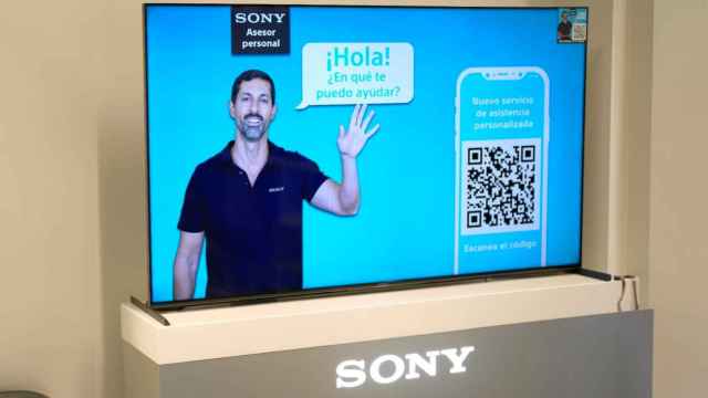 Ejemplo de BRAVIO en un televisor de Sony