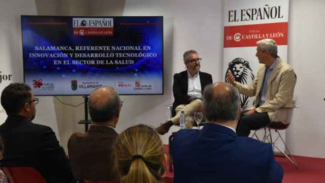 Javier Herrero, del INCyL, charla con Jesús Ignacio Fernández en el foro de EL ESPAÑOL - Noticias de Castilla y León