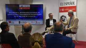 Javier Herrero, del INCyL, charla con Jesús Ignacio Fernández en el foro de EL ESPAÑOL - Noticias de Castilla y León