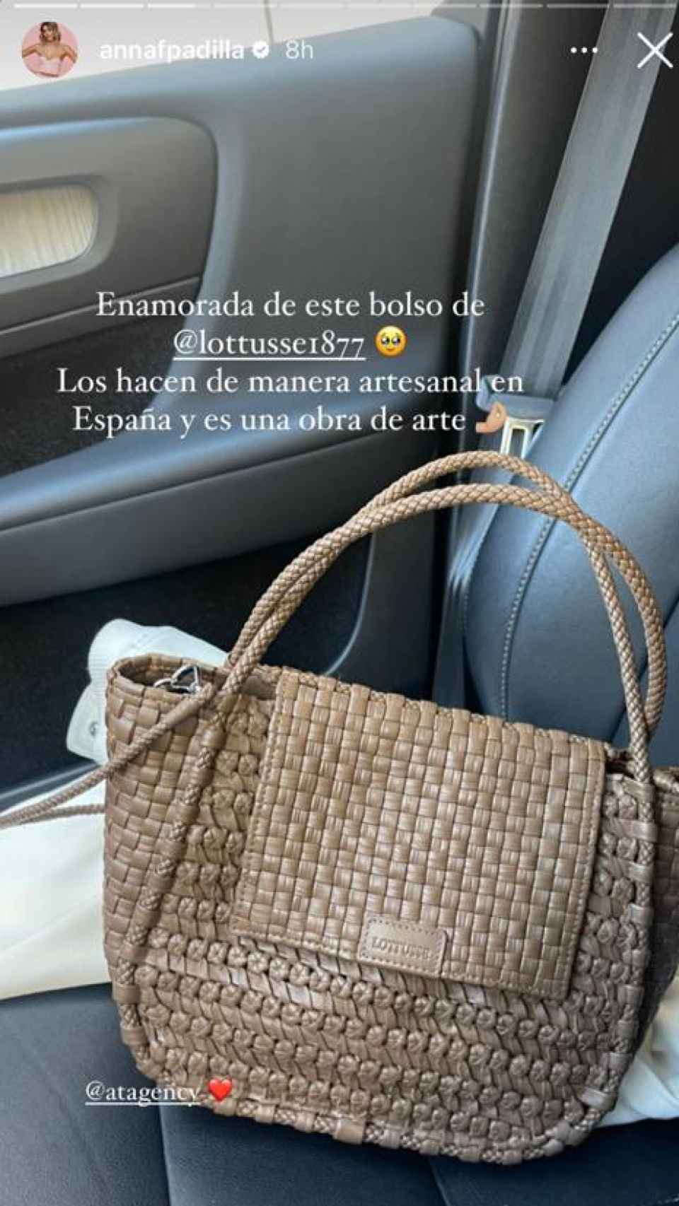 El nuevo bolso de Lottusse de Anna Padilla.