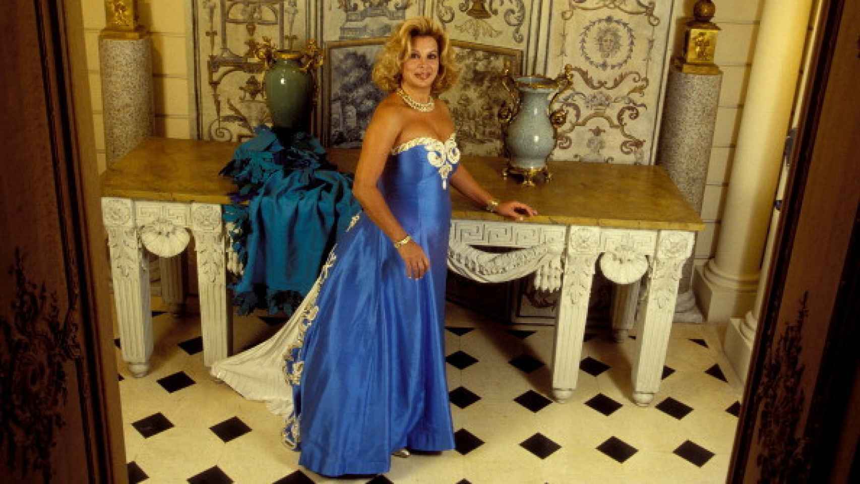Olivia Valère en una imagen de archivo en 1993.