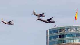 ¿Por qué aviones del Ejército han sobrevolado Madrid?