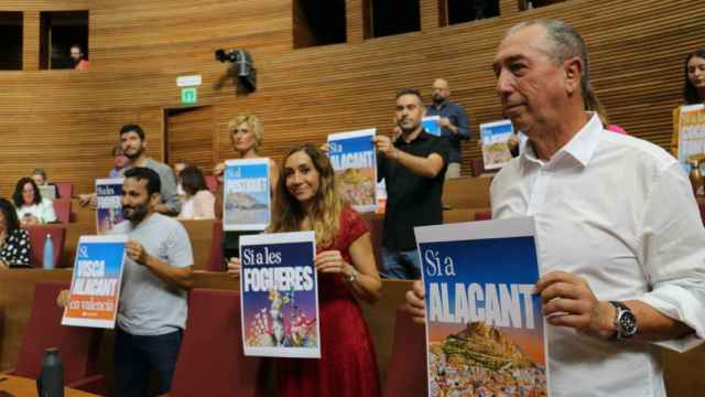 Compromís, el miércoles en las Cortes Valencianas contra la moción de Vox en Alicante.
