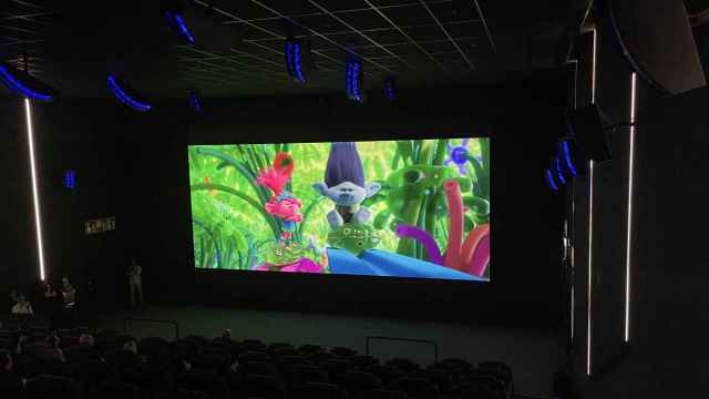 La pantalla de cine LED de LG.