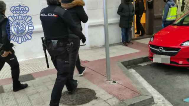 Foto de archivo de una detención de la Policía Nacional de Burgos