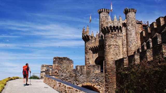 Imagen del Castillo de Ponferrada.