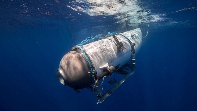 El sumergible Titan antes del accidente que costó la vida a cinco personas. Foto: Europa Press / Contacto / OceanGate