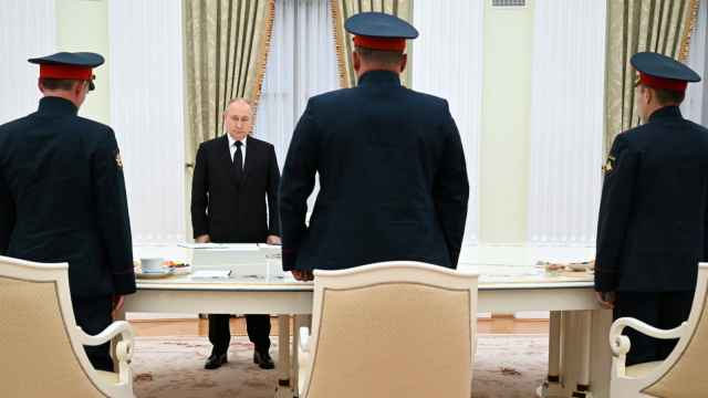 Putin, en el momento en el que ha nombrado al nuevo líder de Wagner