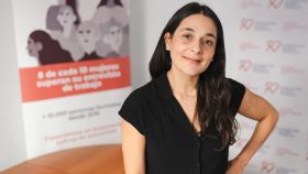 Dora Bárcenas en la Fundación Quiero Trabajo.