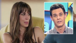 Las lágrimas de Almudena Cid ante la pregunta de Joaquín: "¿Has llegado a perdonar a Christian Gálvez?"