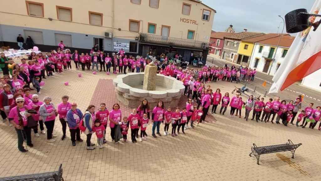 Marcha solidaria contra el cáncer de mama en Sancti Sipiritus en 2022