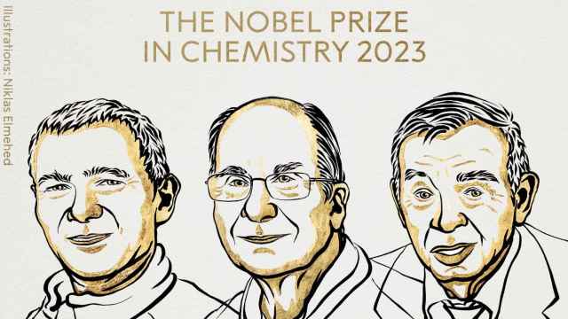 Los ganadores del Nobel de Química de 2023.
