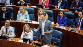 Juan Lobato, portavoz del PSOE en la Asamblea de Madrid y secretario general del partido en la región.