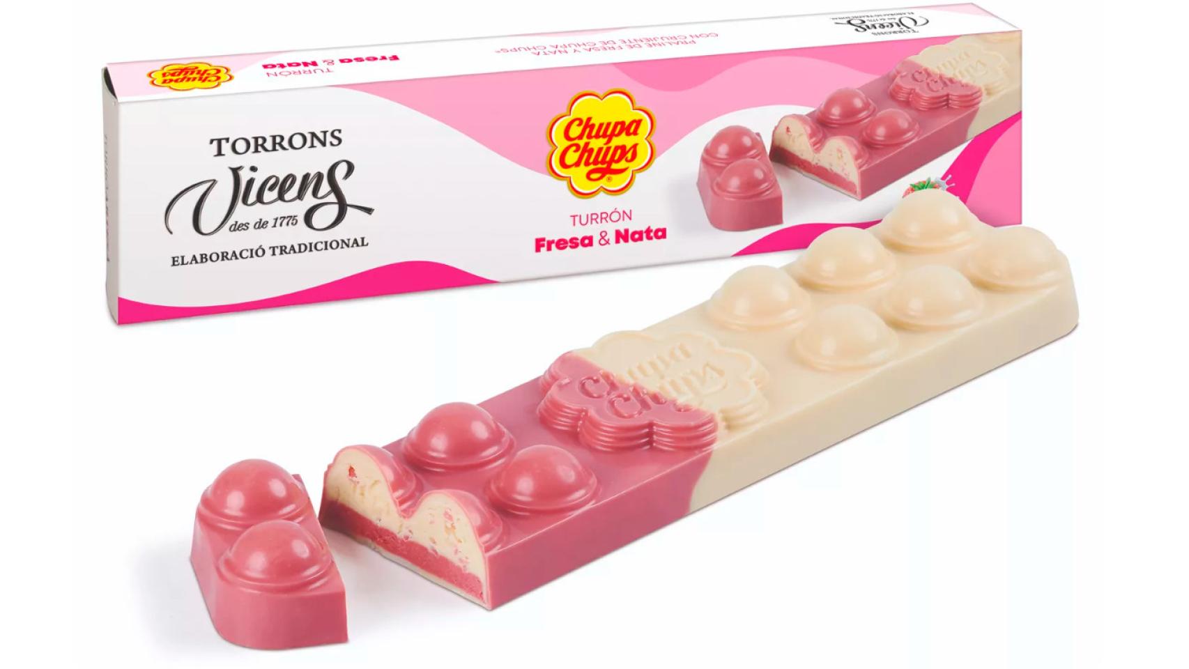 El nuevo turrón de Chupa Chups.