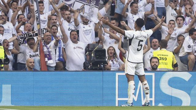 Bellingham celebra su gol contra Osasuna