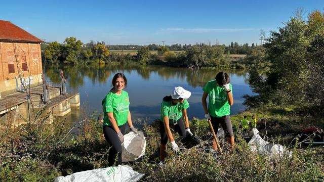 Imagen de un voluntariado de Iberdrola