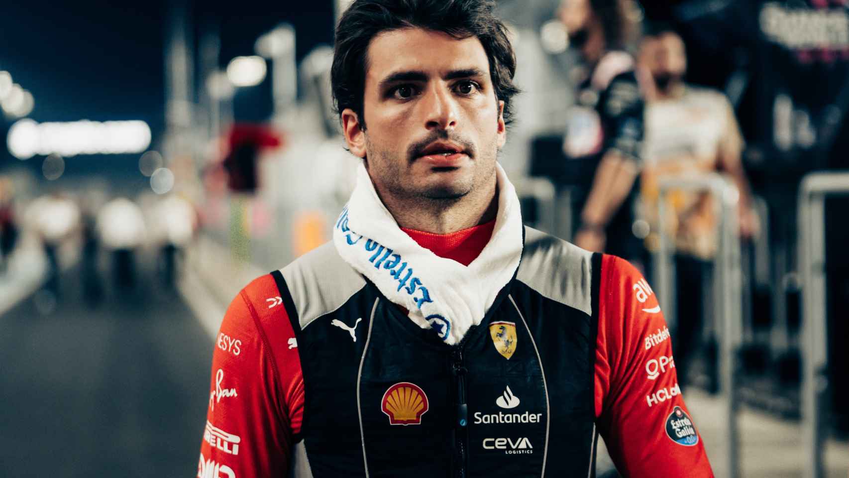 Carlos Sainz, en el GP de Qatar.