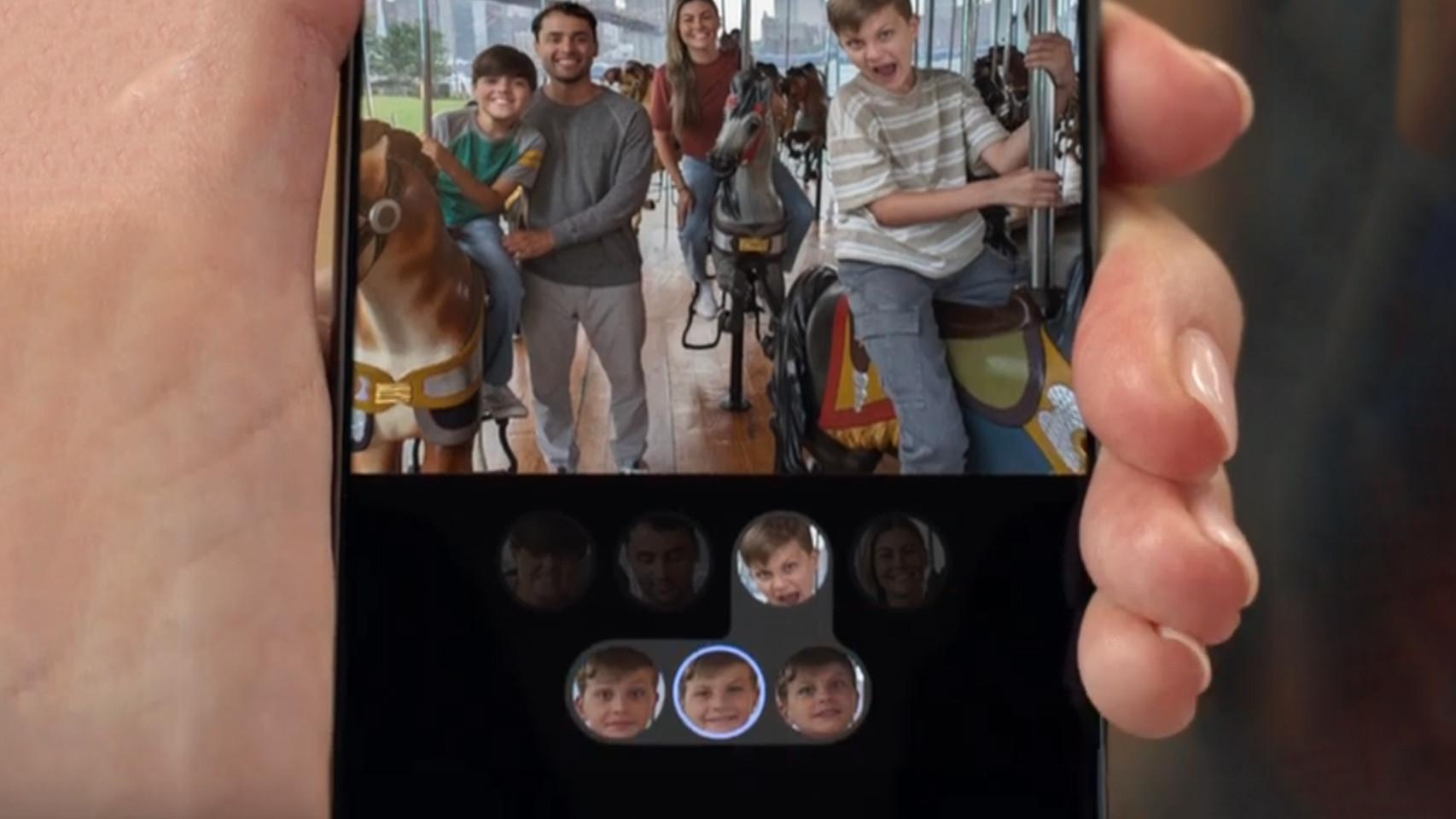 Elegir cara en Google Fotos