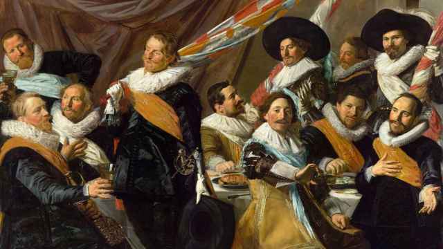 'Banquet of the Officers of the St George Civic Guardabout', 1627. © Frans Hals Museum, Haarlem