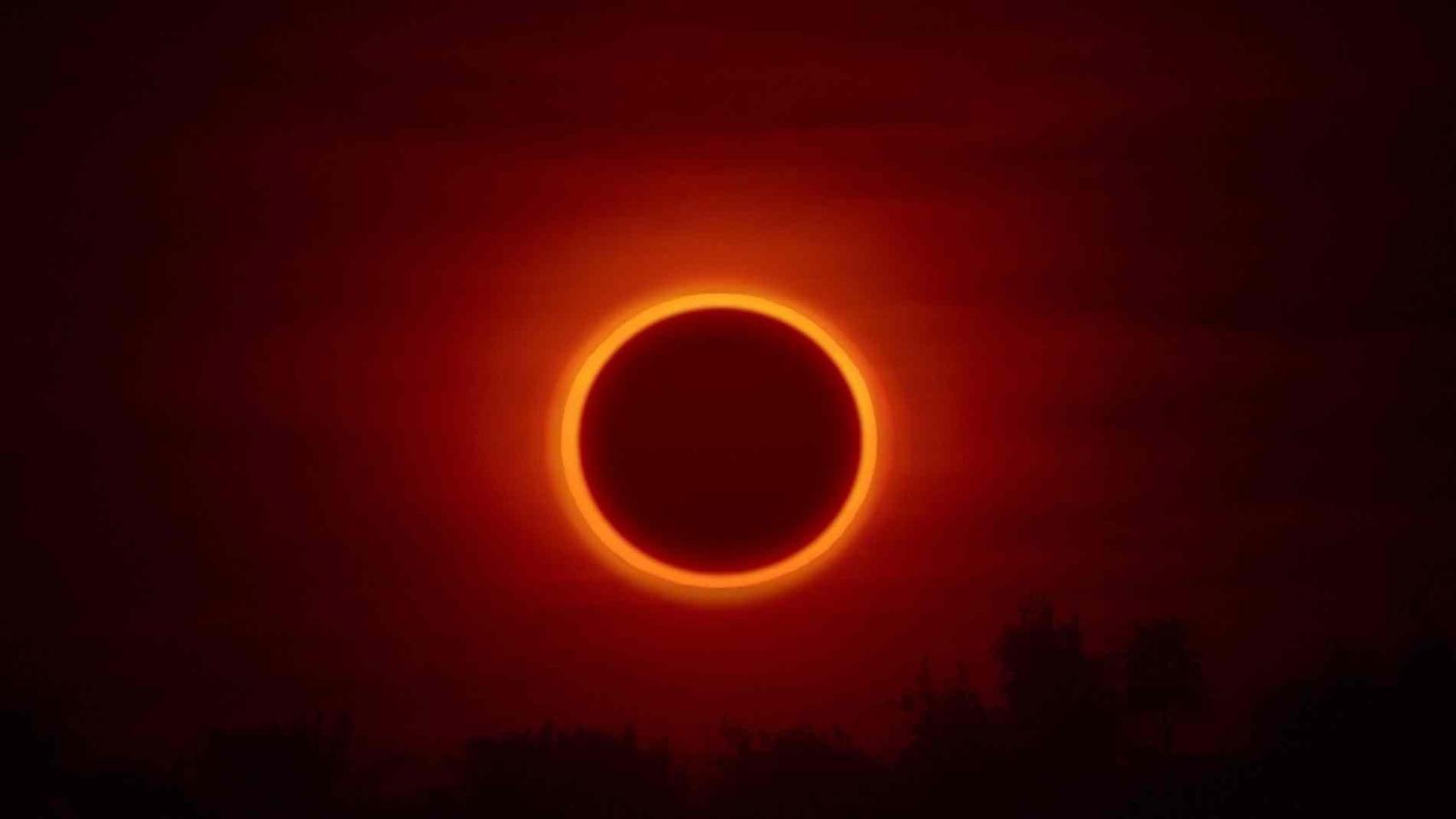 Así será el próximo eclipse solar anular o 'anillo de fuego' cuándo y