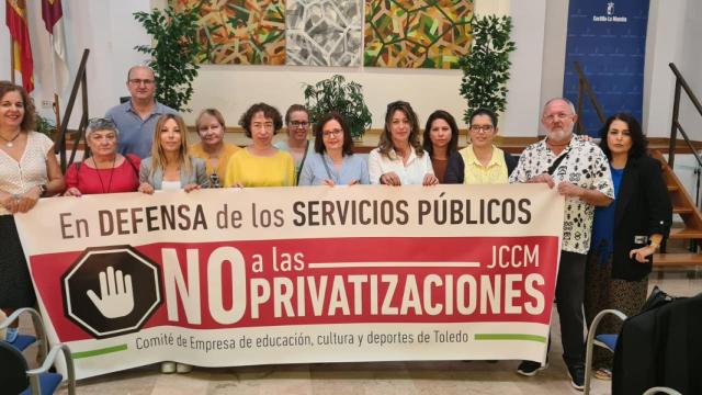 Concentración de protesta sindical este miércoles ante la Consejería de Educación en Toledo