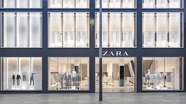 Fachada Zara.