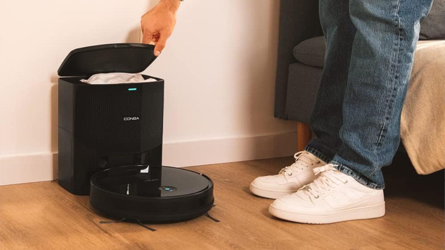 Limpia tu hogar sin esfuerzo con este robot aspirador Cecotec Conga con  este descuento