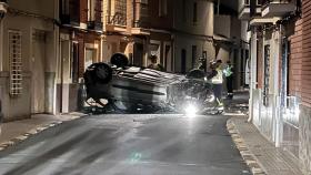 Accidente de tráfico de madrugada en la localidad ciudadrealeña de Calzada de Calatrava