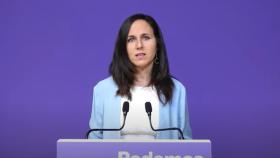 La ministra de Derechos Sociales y secretaria general de Podemos, Ione Belarra.