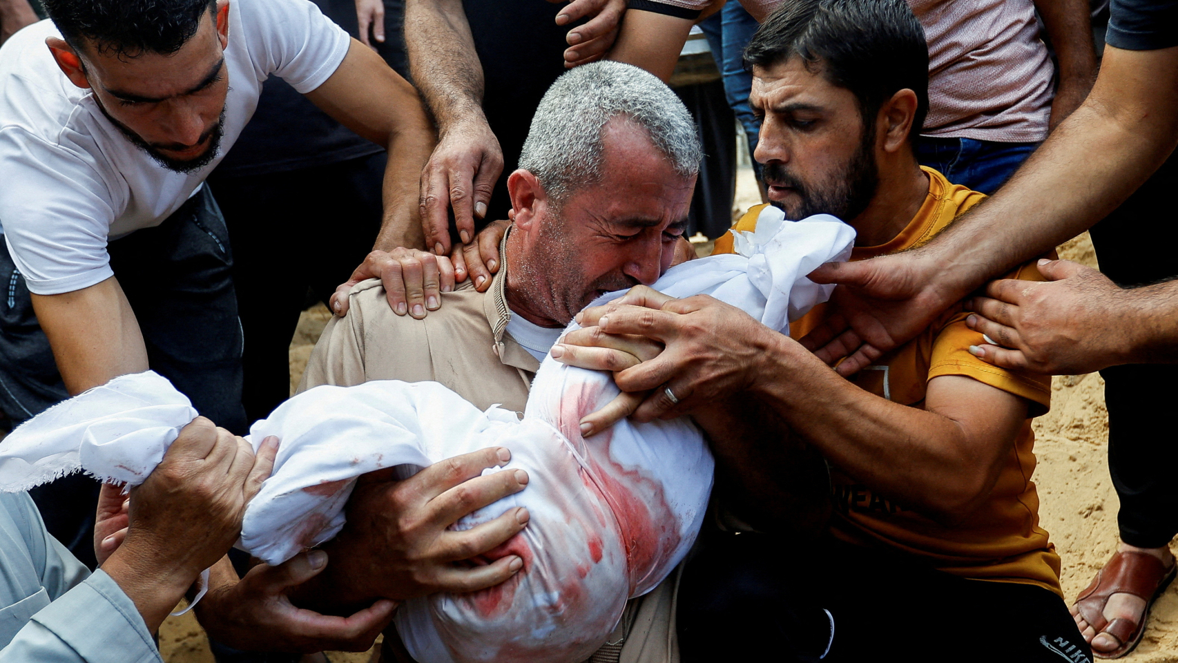 Dolor y sufrimiento: las imágenes  del conflicto entre Israel y Hamás