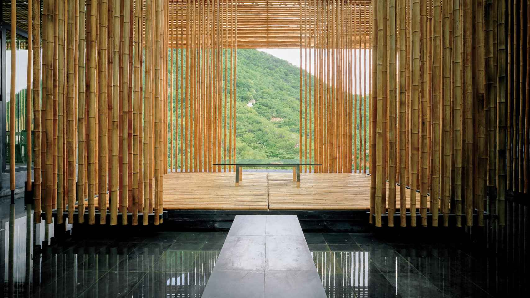 Bamboo House de Kengo Kuma