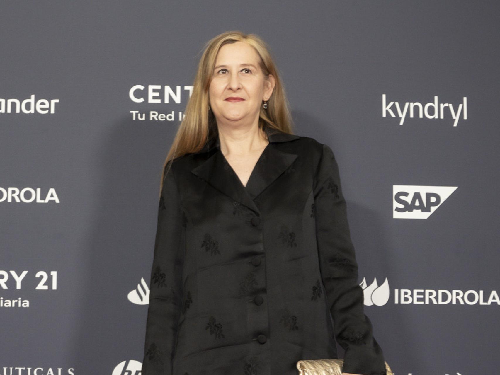 Luz Gabás en la gala de 'Las Top 100'.