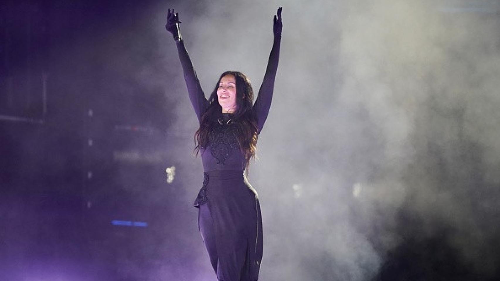 Mala Rodriguez en los Latin Grammy Session género Urbano