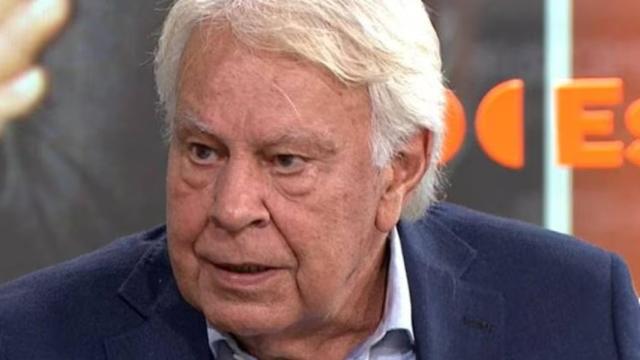 El expresidente del Gobierno Felipe González este martes en Espejo Público.